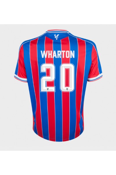 Crystal Palace Adam Wharton #20 Jalkapallovaatteet Kotipaita 2025-26 Lyhythihainen Crystal Palace Adam Wharton #20 Jalkapallovaatteet Kotipaita 2025-26 Lyhythihainen